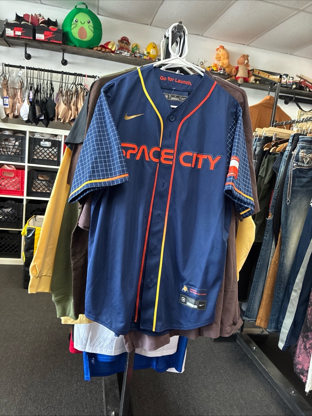 NIKE HOUSTON ASTROS SPACE CITY CONNECT Jersey MLB🔥⚾️🔥🇺🇸SZ MED